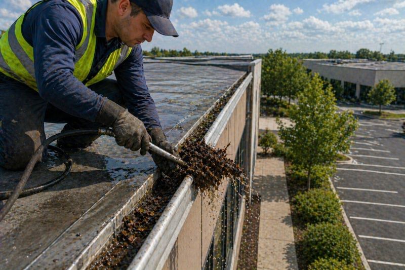 Commercial Downspout Cleaning in Littleton, CO