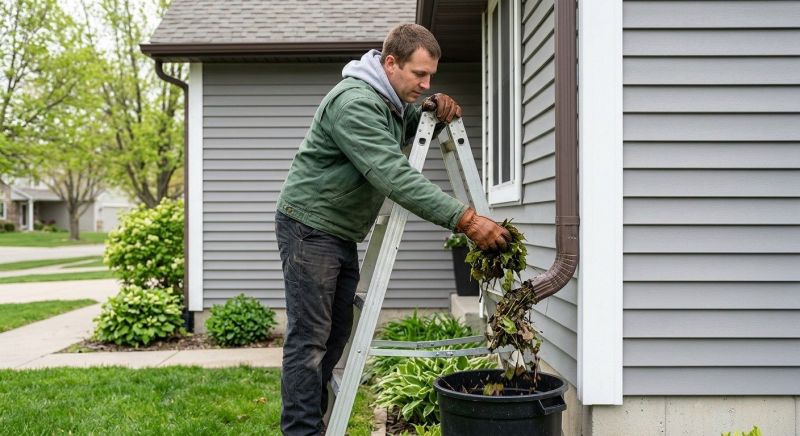 Downspout Cleaning in Arvada, CO
