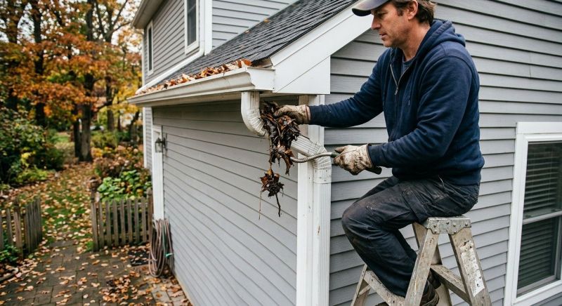 Clogged Gutter Clearing in Annapolis, MD