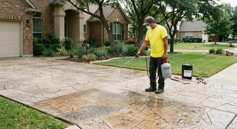 Concrete Driveway Sealing in Renton, WA