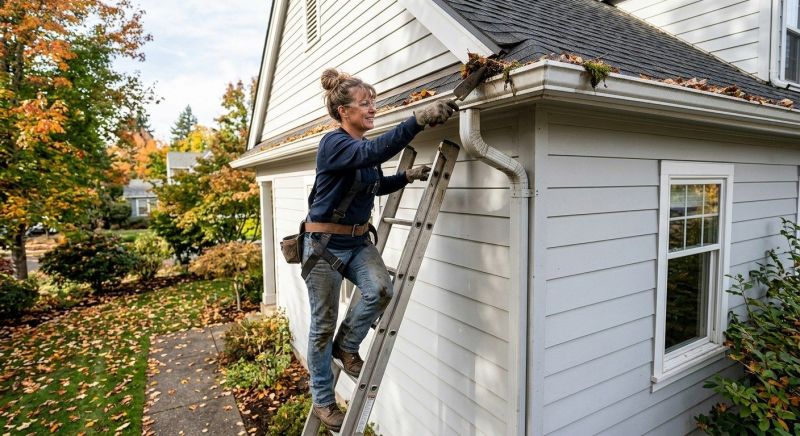 Downspout Blockage Removal in Morris County, NJ