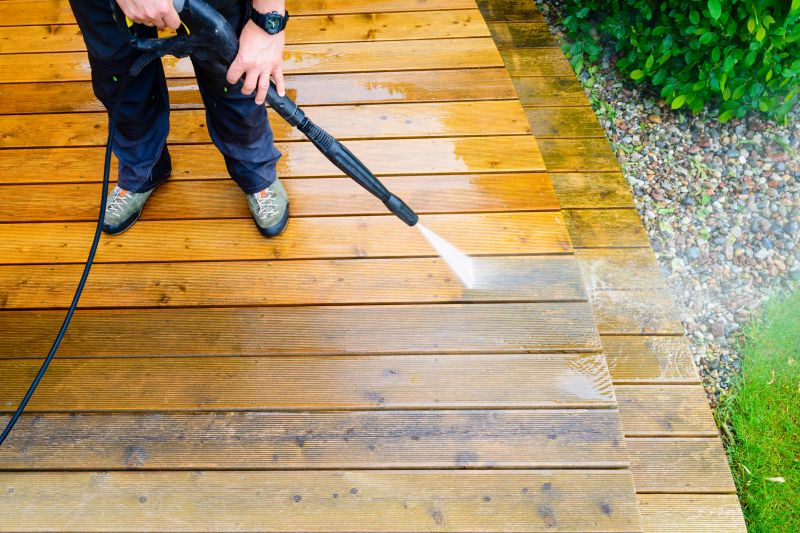 Deck Cleaning detail