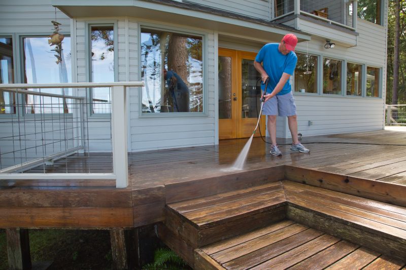Deck Cleaning detail
