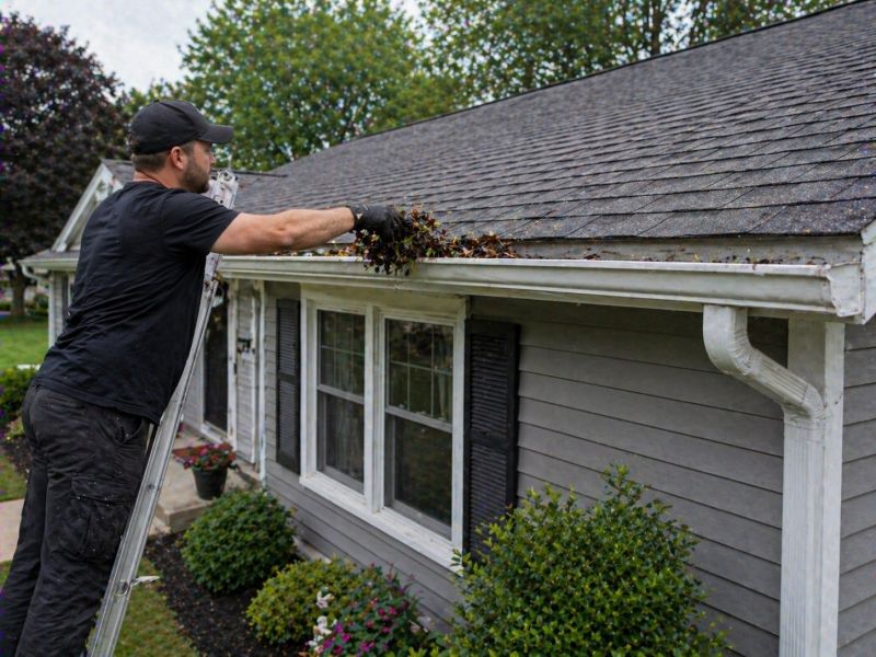 Gutter Blockage Removal in Richmond, VA