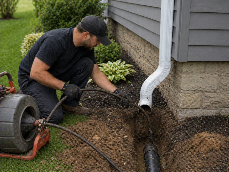 Gutter Downspout Unclogging in Morris County, NJ