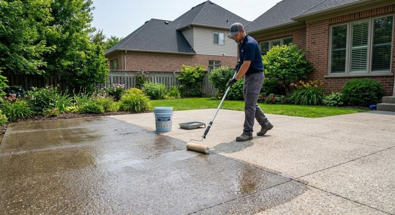 Porch Concrete Sealing in Renton, WA