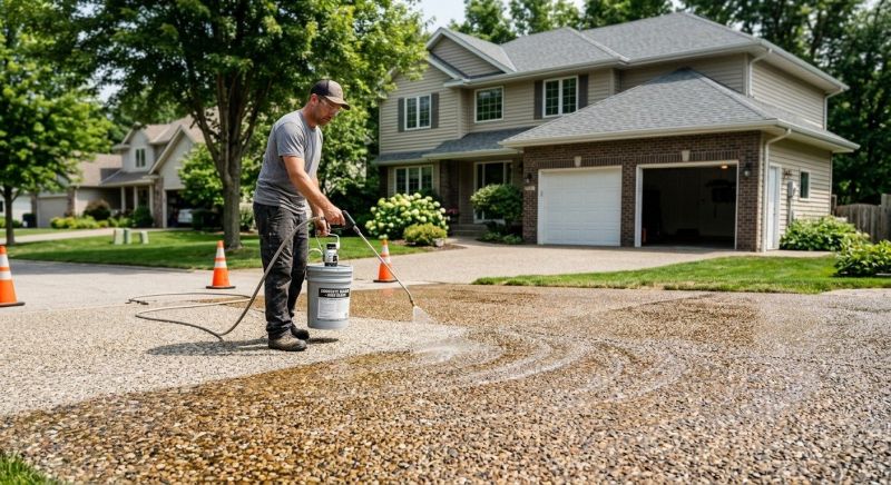 Stamped Concrete Sealing in Alpharetta, GA